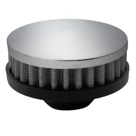 Racing Power 2 in. PCV Push-In Filter Breather, Chrome RPC-R7192